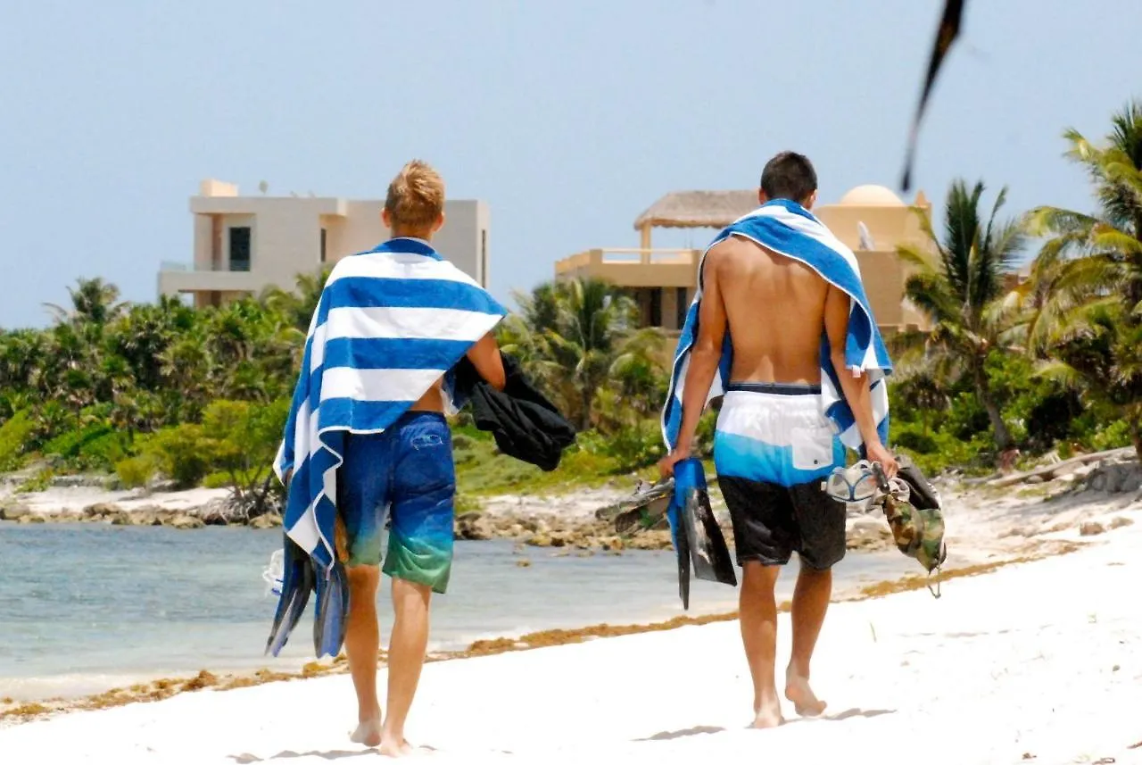 וילה Casa Kukulcan - Seafront Villa, Punta Sur, Akumal, Maya Riveria